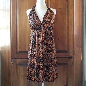 Mara Hoffman Halter Jersey Silk Dress Size Small